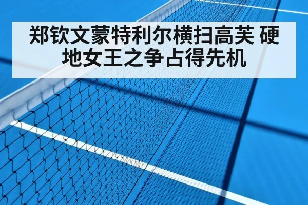 tennis match hard court